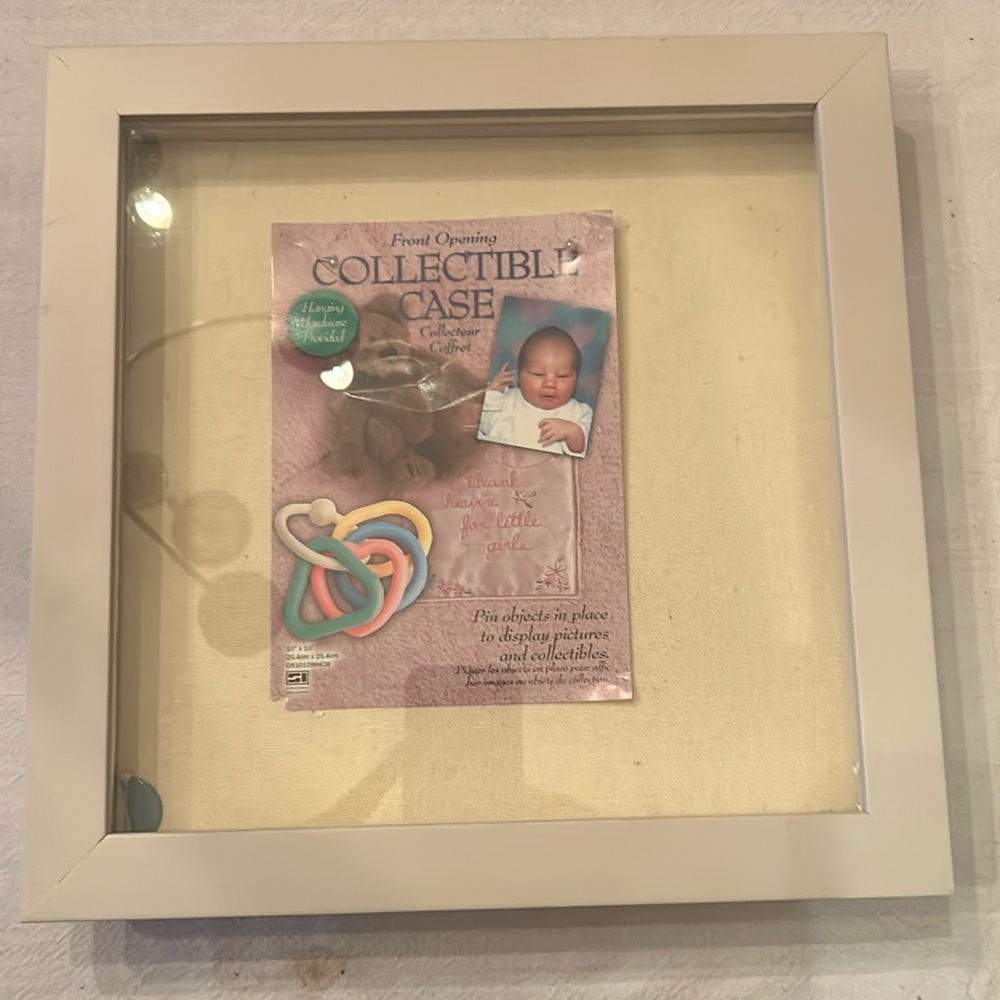 Front opening collection case